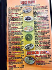 San Luis menu