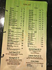 Osaka Japanese Steakhouse menu