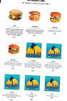 Beach Burger menu
