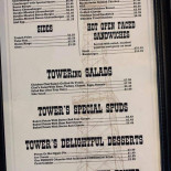 Tower Cafe Cardápio