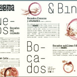 Malabida Cardápio
