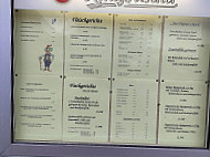 Restaurant Sago menu