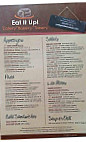 Eat It Up Cafe menu