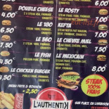 L'authentic Cardápio