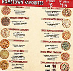 Hometown Pizza menu