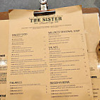 The Sister Brussels Cafe menu