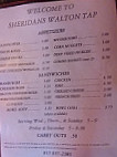 Sheridan's Walton Tap Inc menu