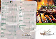 Saschas Kochschmiede menu