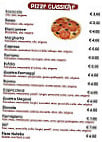 Pizzeria Club Domenica menu