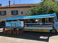 Franck Defonque's Café inside