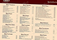 Bistro Classic menu