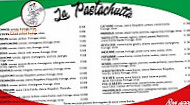 La Pastachutta menu