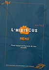 L'hibiscus menu