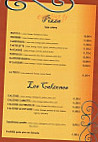 Pizzeria De La Fontaine menu