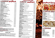 Pizzeria Invito menu