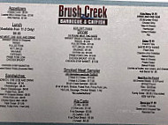 Brush Creek Bbq Catfish menu