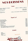 Boeuf Et Comptoir menu