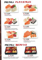 Sushi Wasabi menu