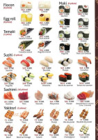 Sushi Wasabi menu