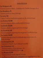 La Parenthèse menu