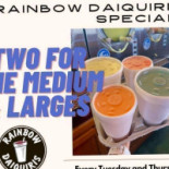 Rainbow Daiquiris Comida