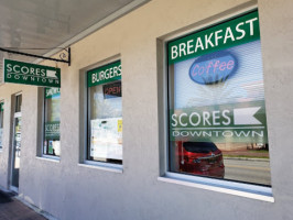 Scores Family Sports Cafe outside