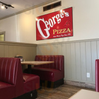 George's Pizza inside
