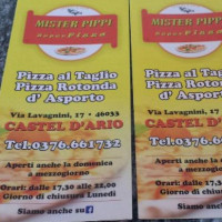 Pizzeria Mister Pippi menu