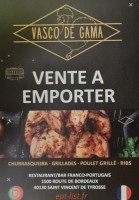 Vasco De Gama menu