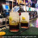 Train Pub Comida