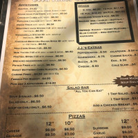 J J's Pub menu