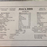 Hogg's Cardápio