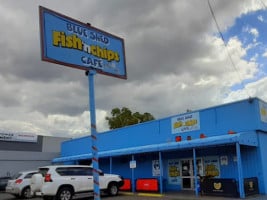 Blue Shed Fish Chips Cafe outside