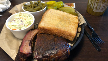 Billy Sims Barbecue food