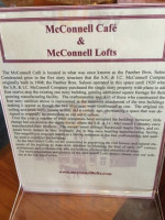 Mcconnell Cafe menu