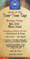 Tom-tom Tap food