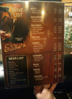 Eddie's Steak Seafood menu