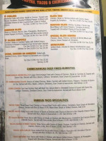 Sonoras Lucasville menu