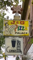 J G Pizza Palace food