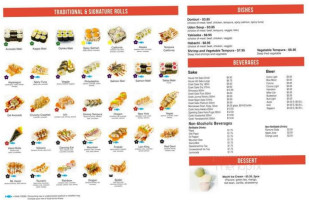 Sugoi Sushi menu