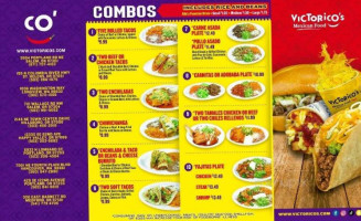 Victorico's Mexican Food St. Helens menu