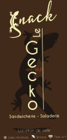 Snack Le Gecko menu