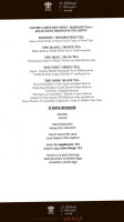 Le Château D'adomenil menu