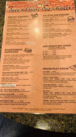 Sammy C's Rock Roll Sports Pub Grille menu