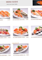 Toma Sushi menu