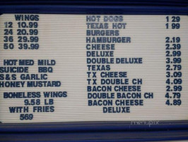 Miller Brandes menu