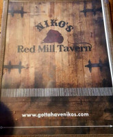 Niko's Red Mill Tavern outside