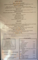 El Sombrero Mexican menu