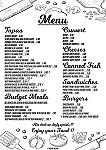 Jukebox Tapas Meals menu