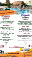 La Felce Ardesia menu